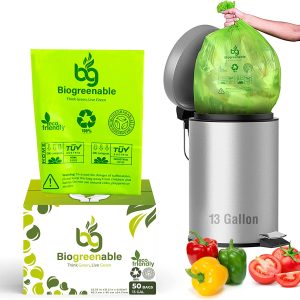 Biogreenable compostable bag